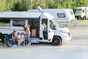 Ravensburger Spieleland Feriendorf - Standplätze auf dem Campingplatz