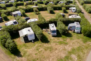 Råbjerg Mile - Campingplatz Luftaufnahme