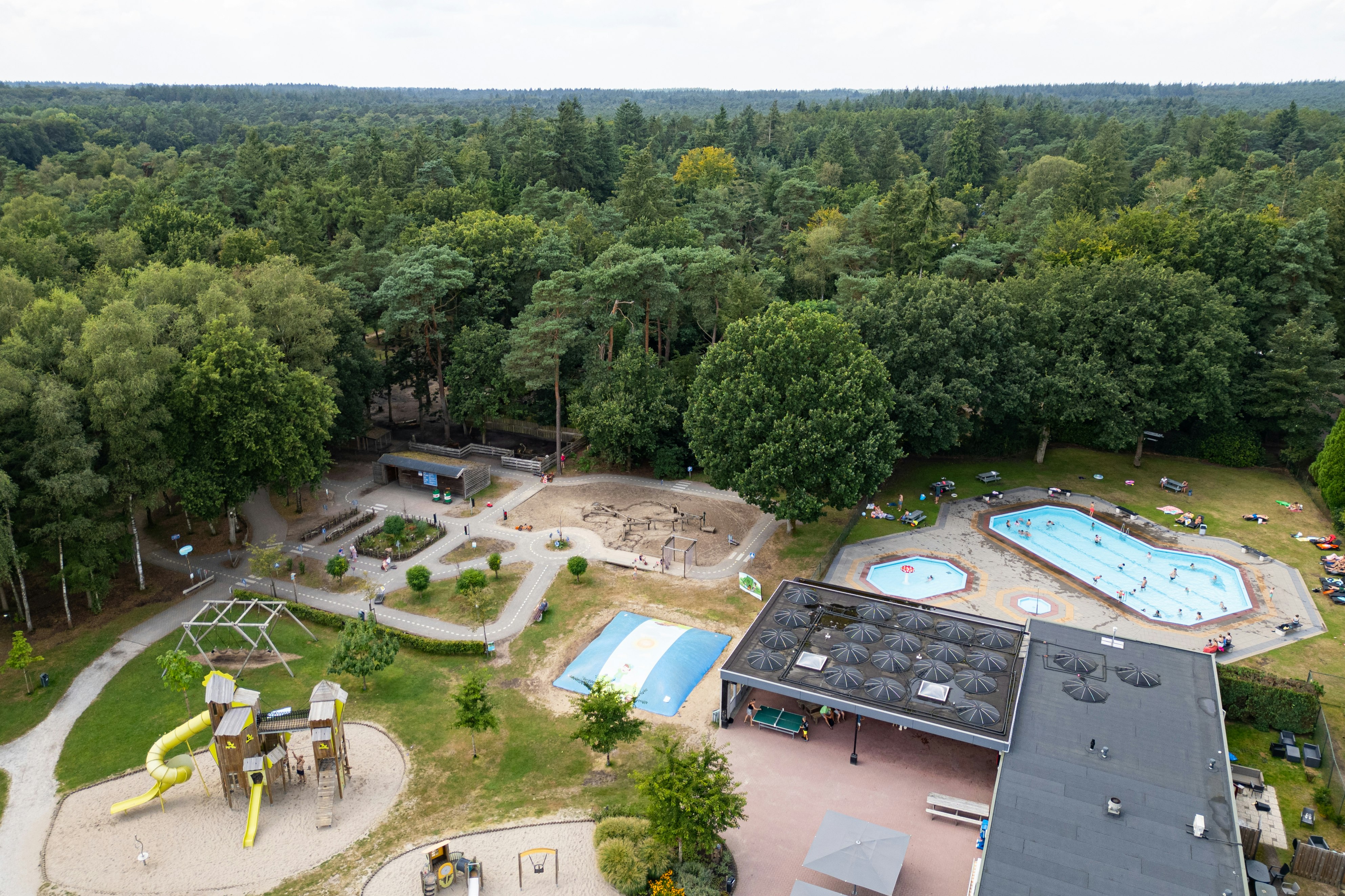 RCN Vakantiepark de Jagerstee  - Luftaufnahme des Campingplatzes