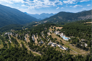 RCN les Collines de Castellane - - Blick auf den Campingplatz aus der Vogelperspektive
