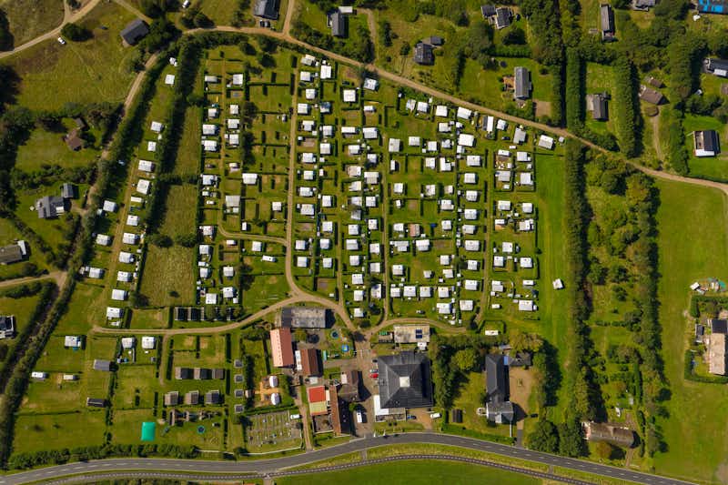 Rødgård Camping - Luftbild