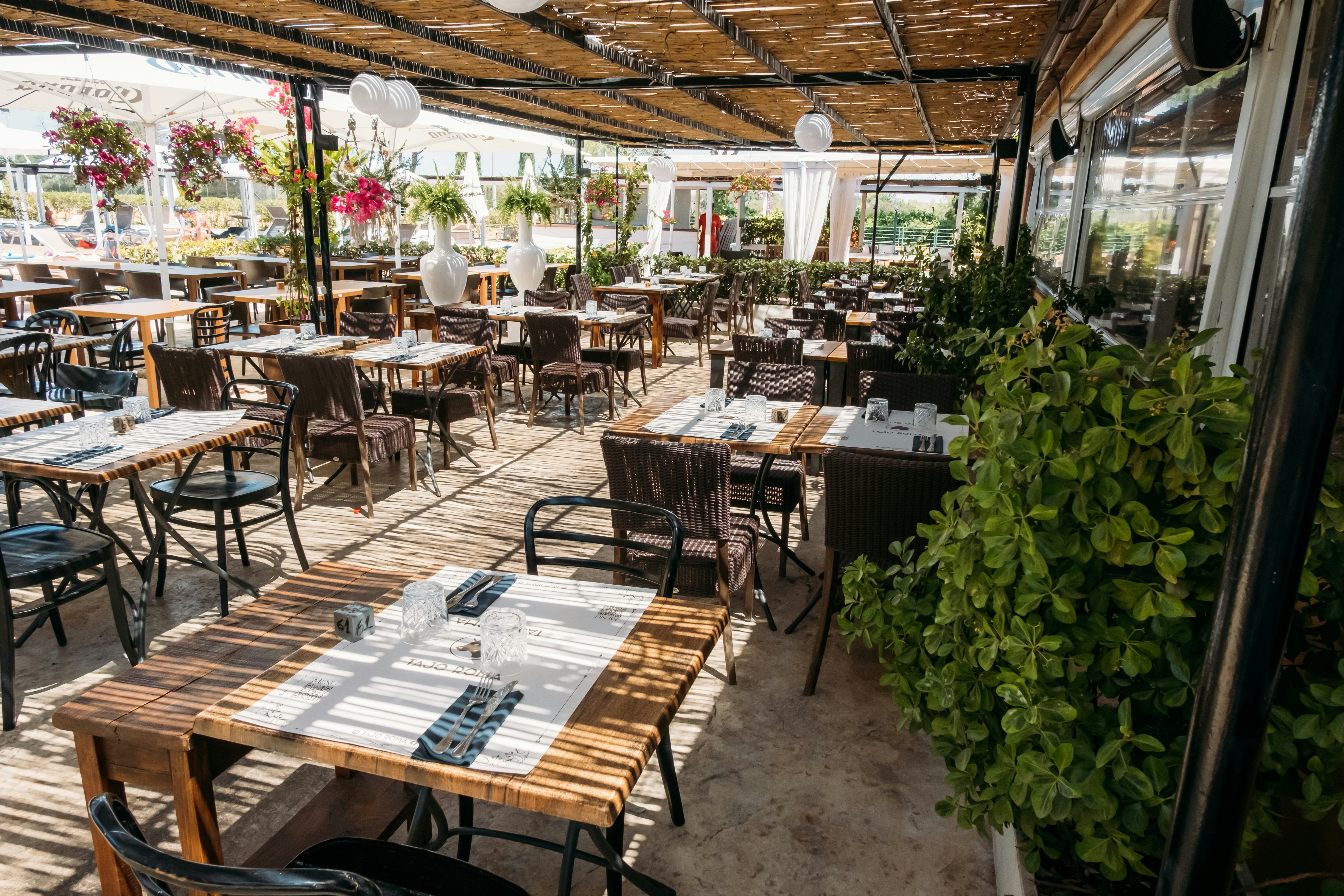 Real Village Roma - Ristorante Tajo auf dem Campingplatz