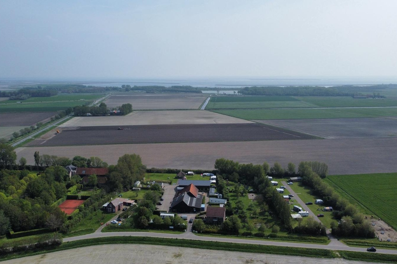 Recreatiebedrijf Boot  - Campingplatz aus der Vogelperspektive