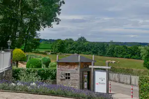 Recreatieboerderij Tergracht - Eingang zum Campingplatz