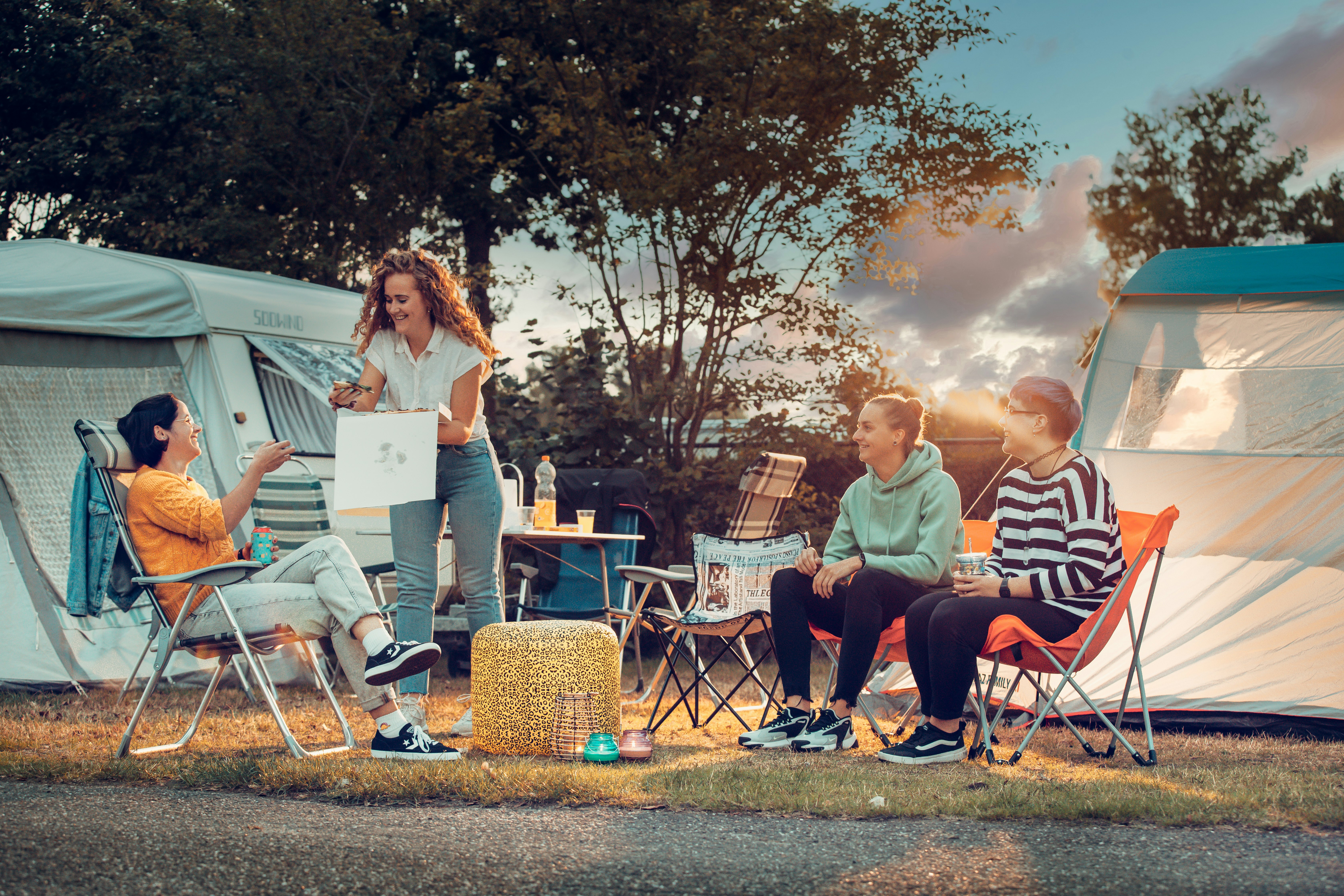 De Schatberg  Recreatiecentrum De Schatberg - Standplätze auf dem Campingplatz