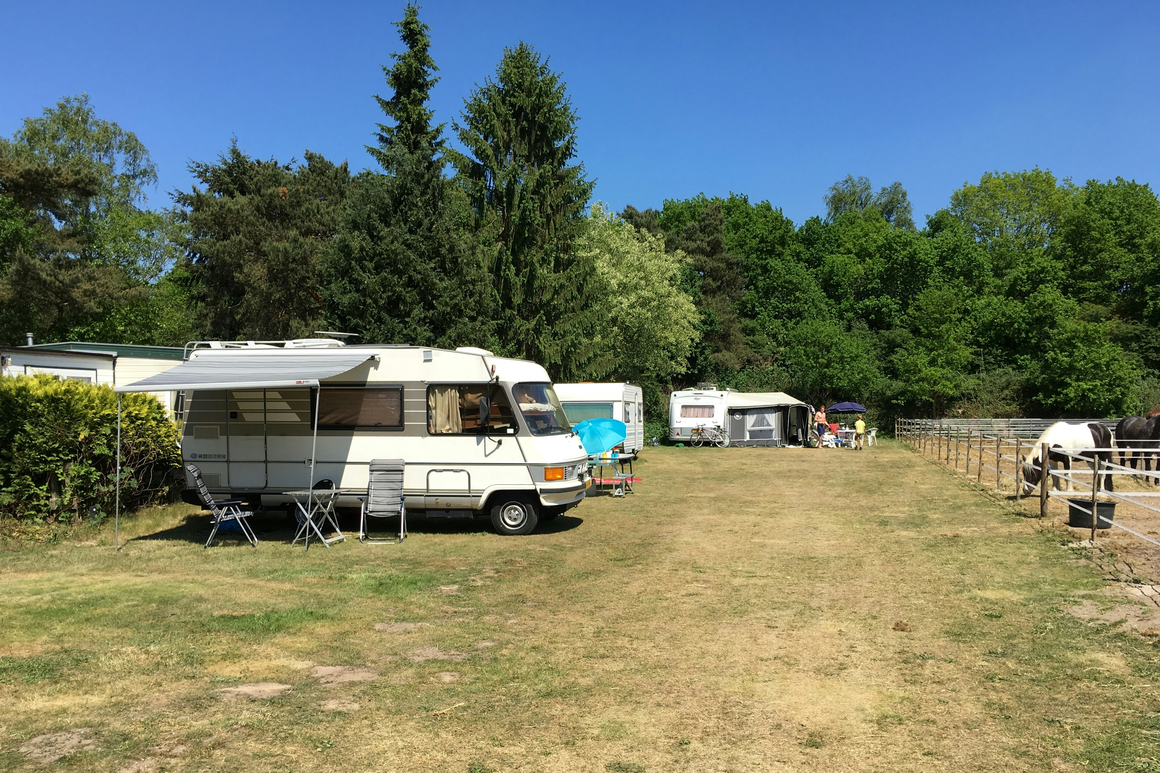 Recreatiecentrum De Witte Wieven - Standplätze auf dem Campingplatz