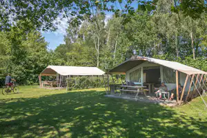 Recreatiepark De Sikkenberg - Mobilheime im Schatten der Bäume