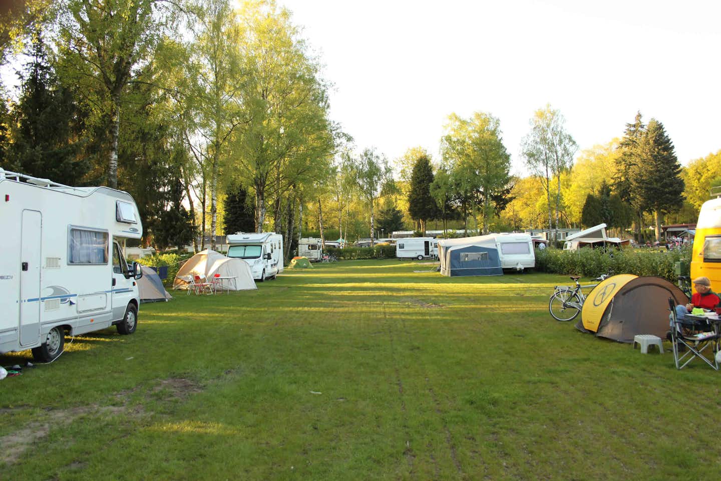 Recreatiepark de Wielerbaan  Recreatiepark de Wielerbaan in Wageningen - Standplätze auf dem Campingplatz