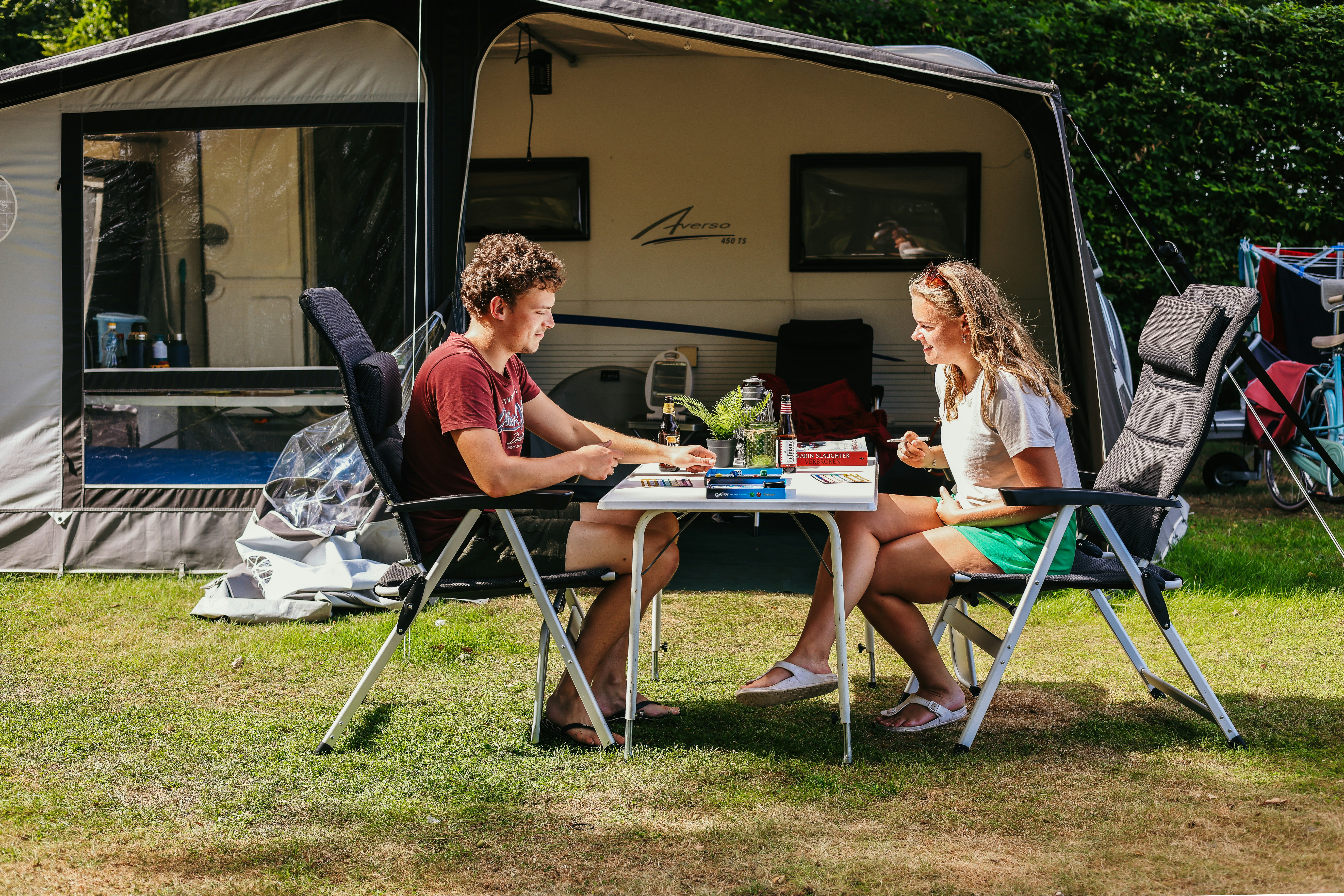 Recreatiepark Ermerstrand   - Fitnessraum auf dem Campingplatz