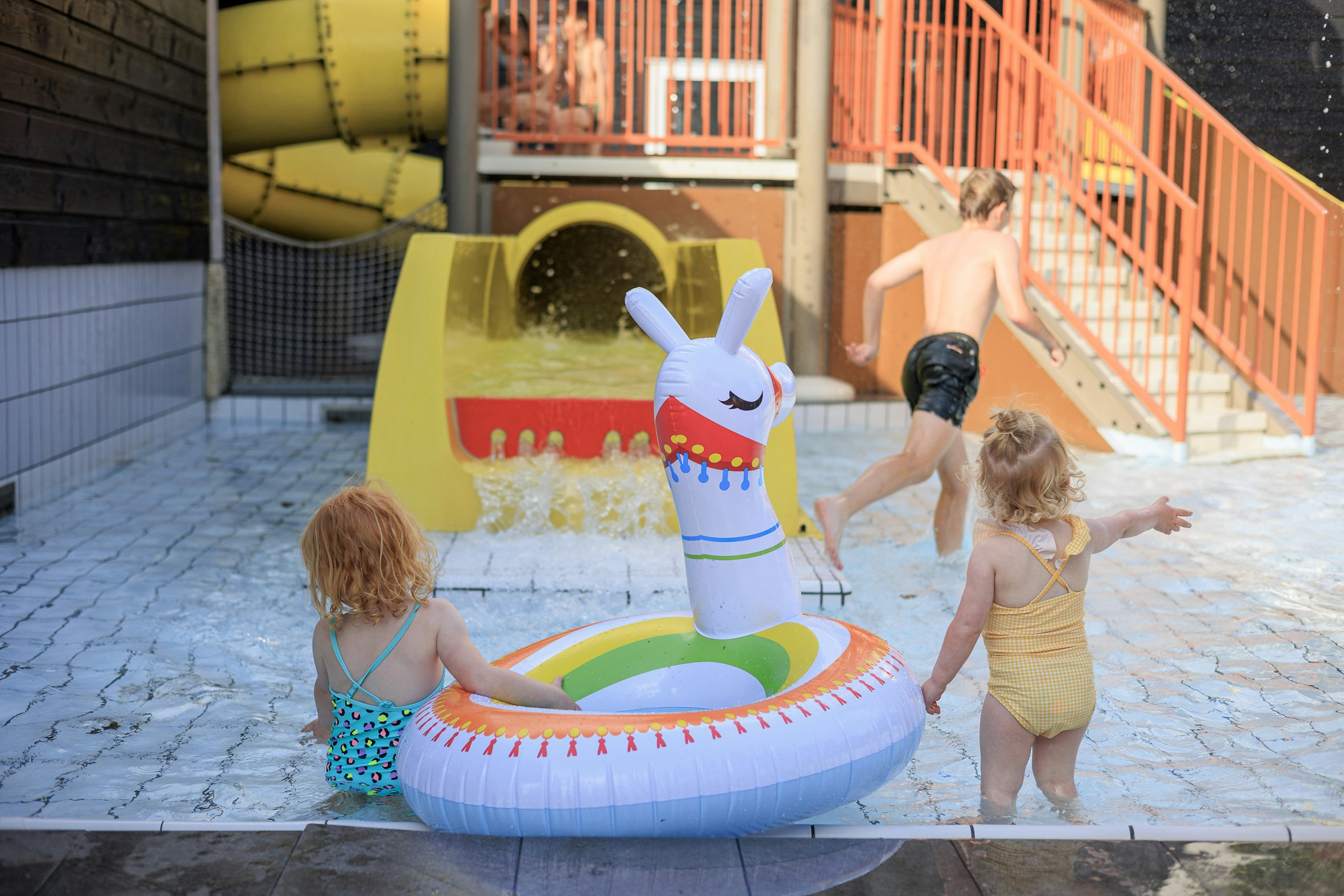 Recreatiepark 'n Kaps  - Wasserspielplatz für Kinder auf dem Campingplatz