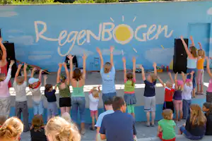 Regenbogen Göhren - Kinderanimation auf dem Campingplatz