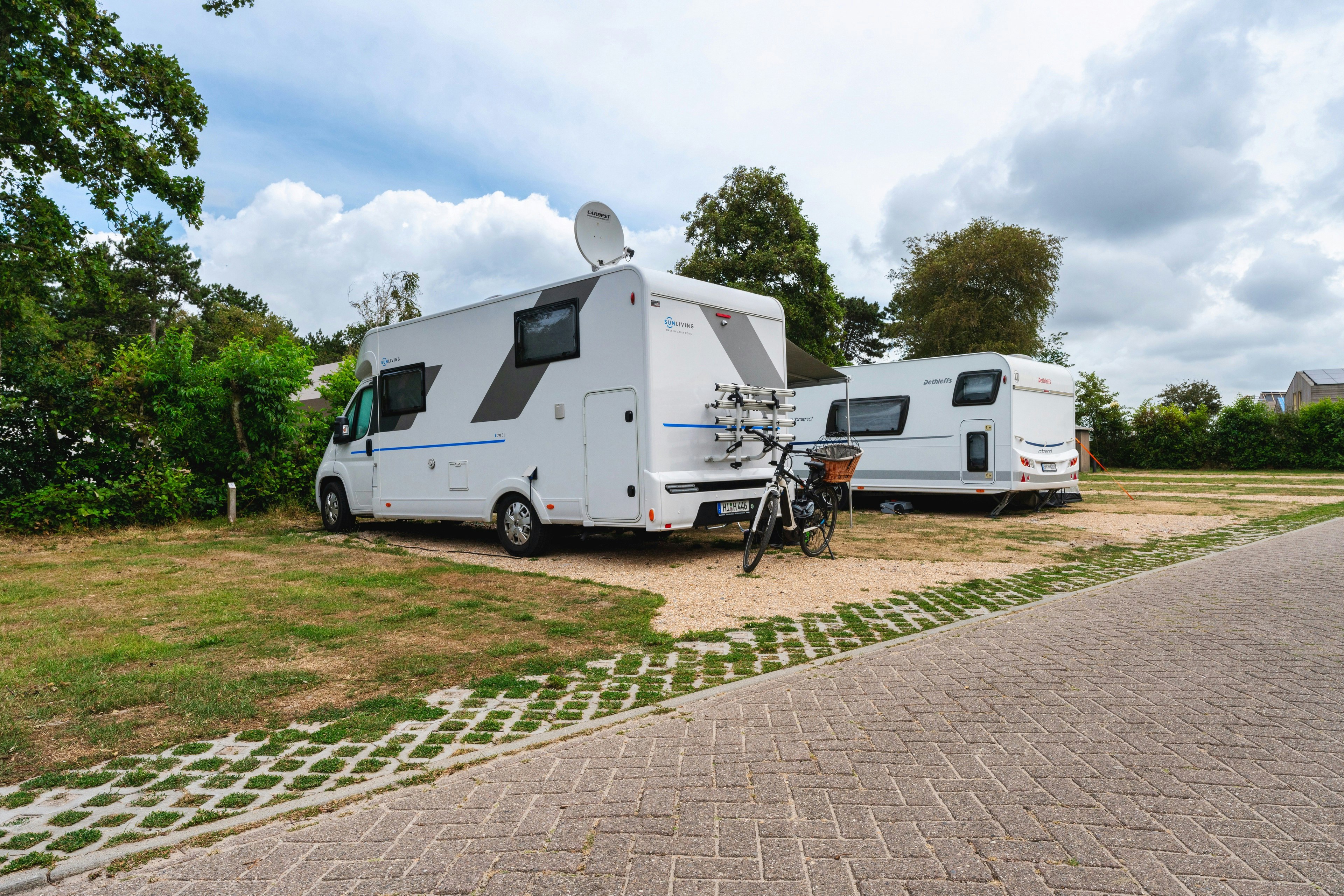 Camping & Vakantiepark de Nollen  Vakantiepark De Nollen - Standplätze auf dem Campingplatz