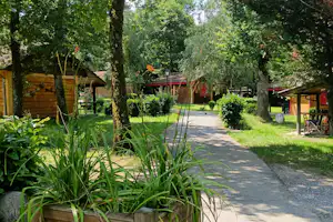 Relais du Léman - Mobilheime auf dem Campingplatz