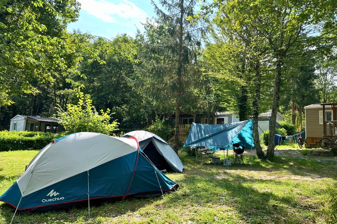 Relais du Léman - Zeltplätze auf dem Campingplatz