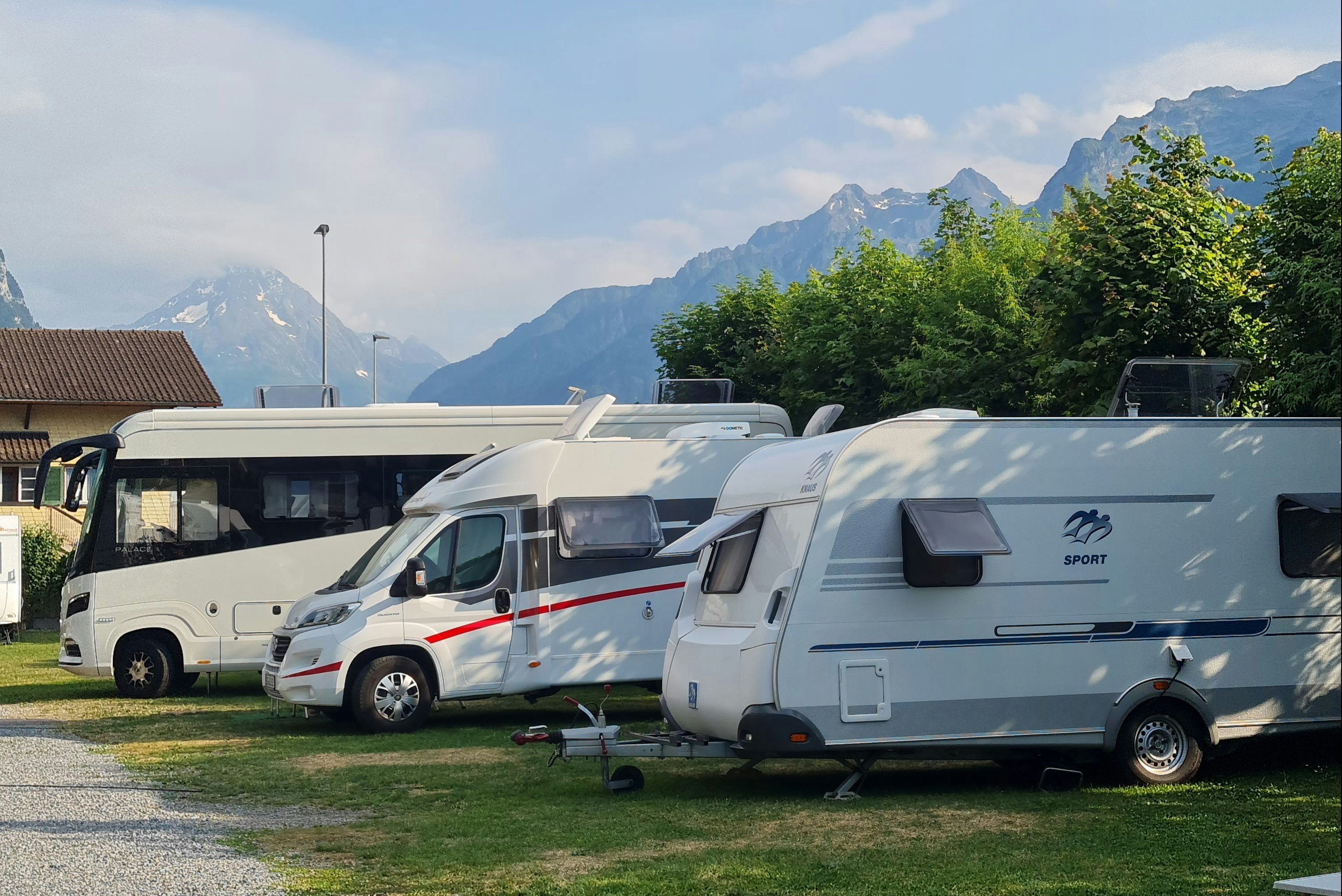 Remo Camping Moosbad - Standplätze auf dem Campingplatz