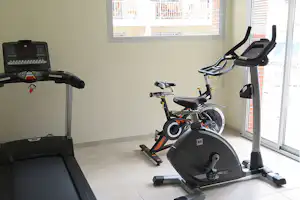 Résidence Les Sables d'Or By Resasol - Fitnessraum auf dem Campingplatz