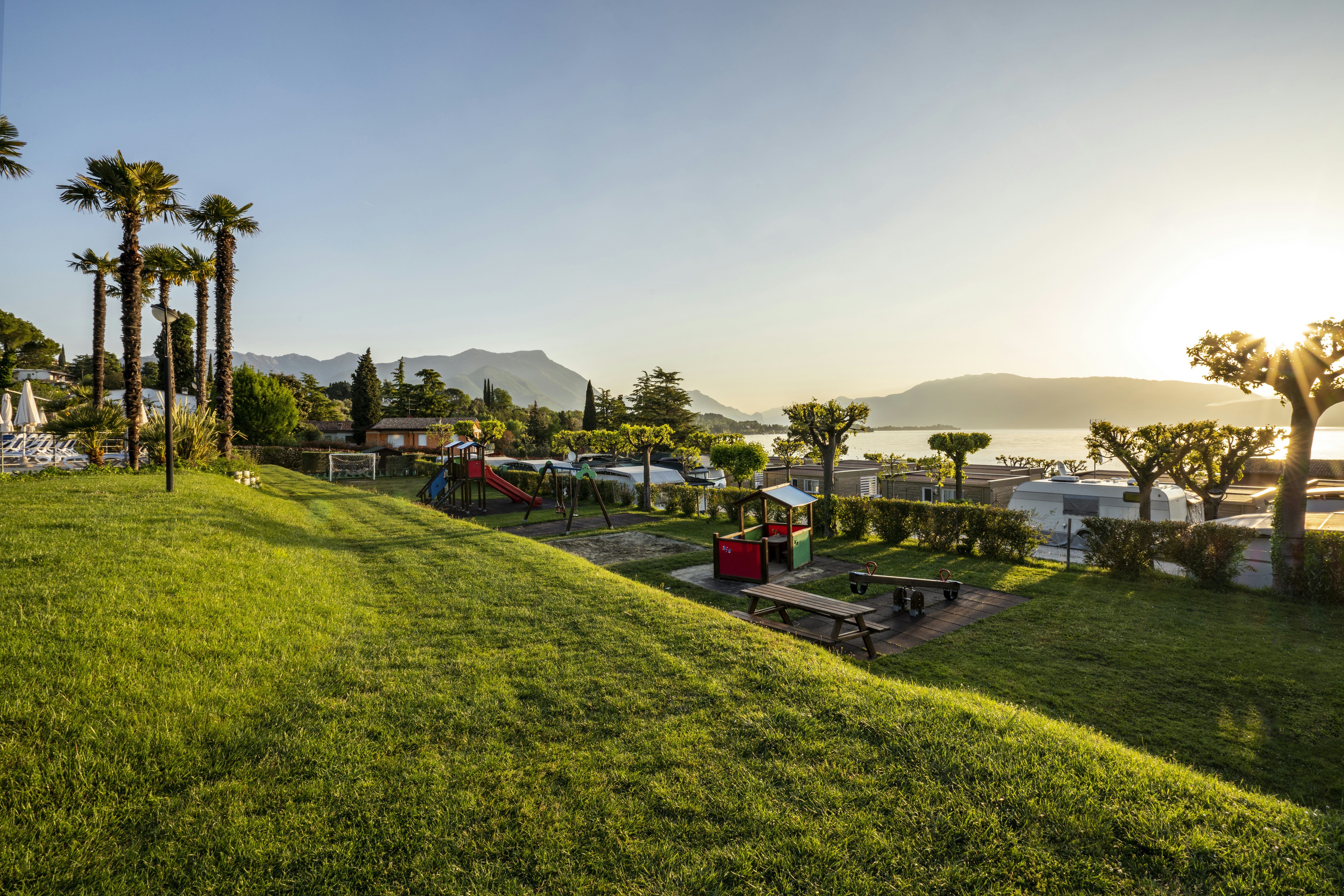 Residence Onda Blu Resort - Kinderspielplatz auf dem Campingplatz
