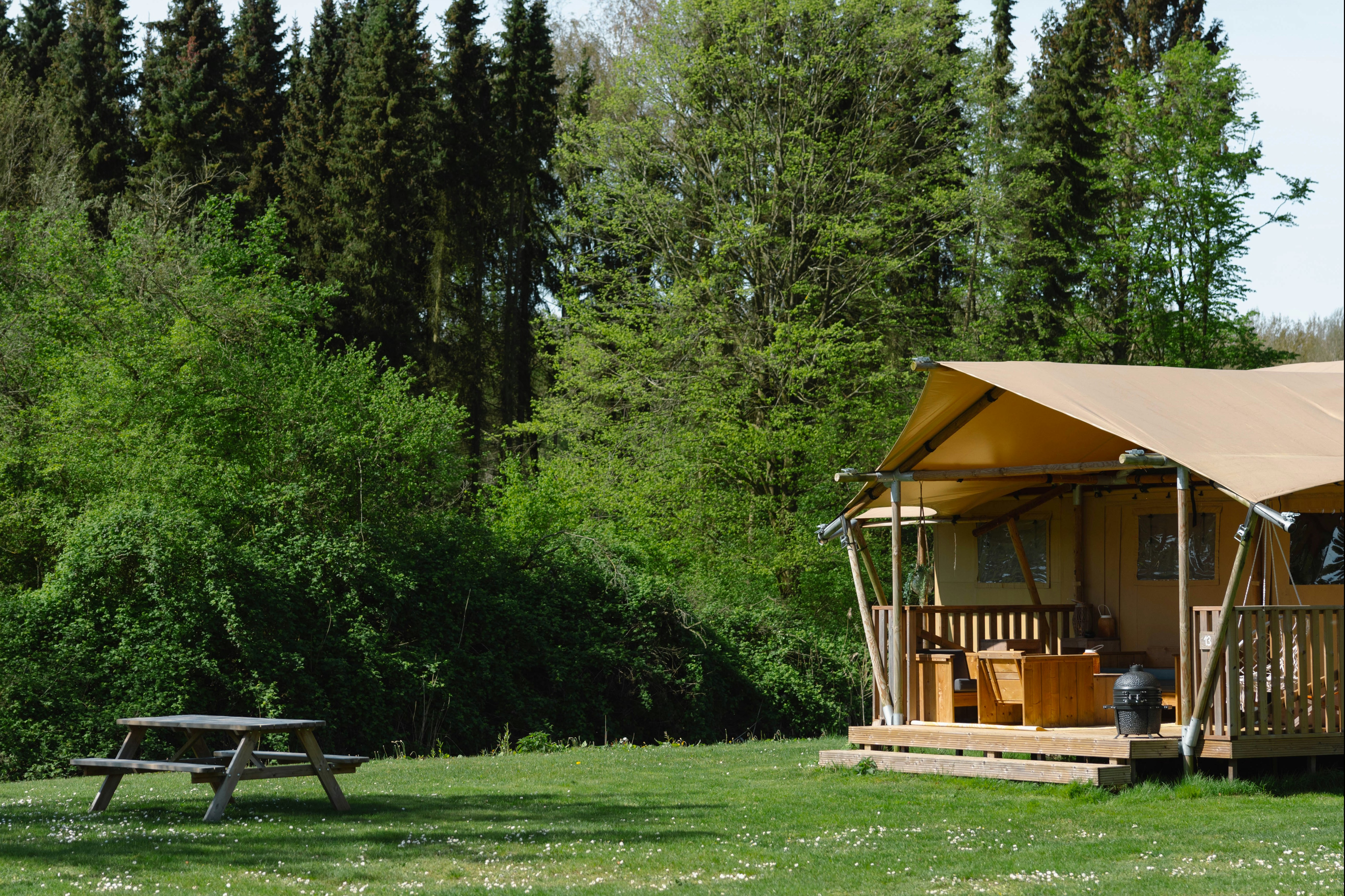 Resort de Parel - Glamping-Zelt im Grünen