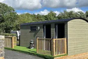 Rhyd y Galen Caravan and Camping Park - Mobilheim auf dem Campingplatz