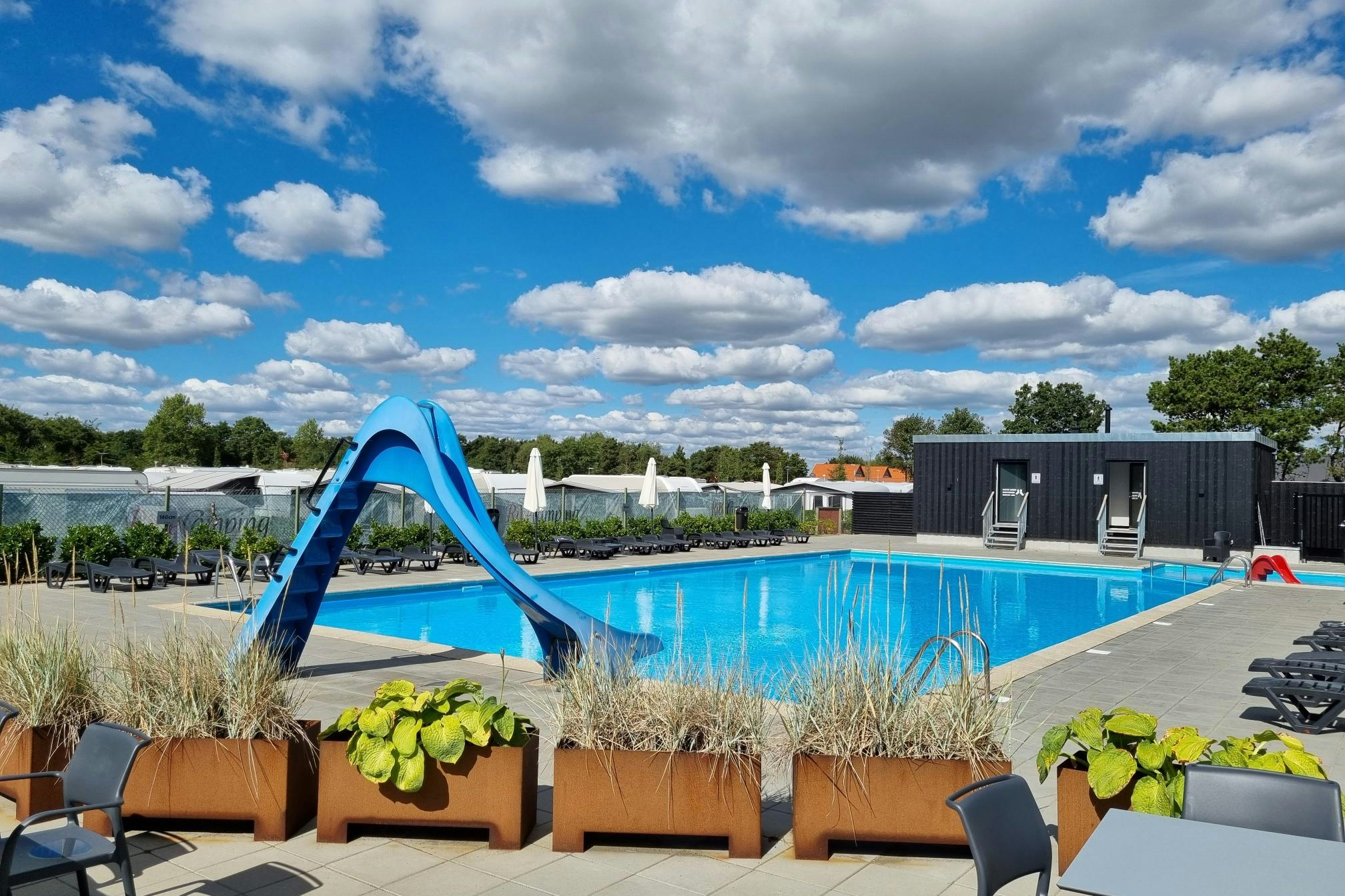 Ribe Camping - Pool auf dem Campingplatz