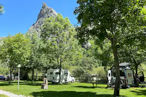Rifugio Campo Base - Standplatzwiese auf dem Campingplatz
