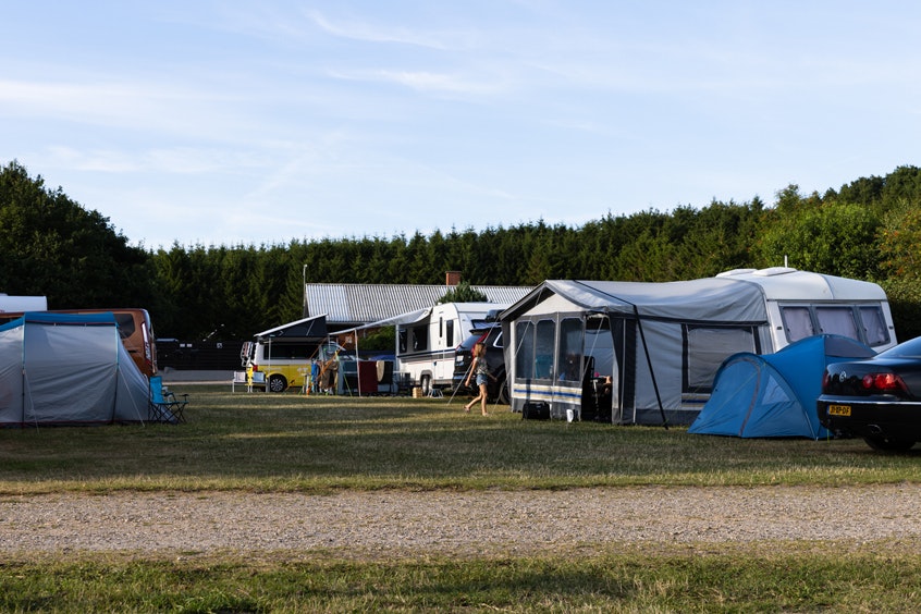 Riis Feriepark - Standplätze auf dem Campingplatz