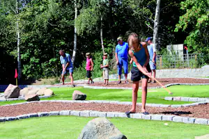 Ristinge Camping - minigolf platz