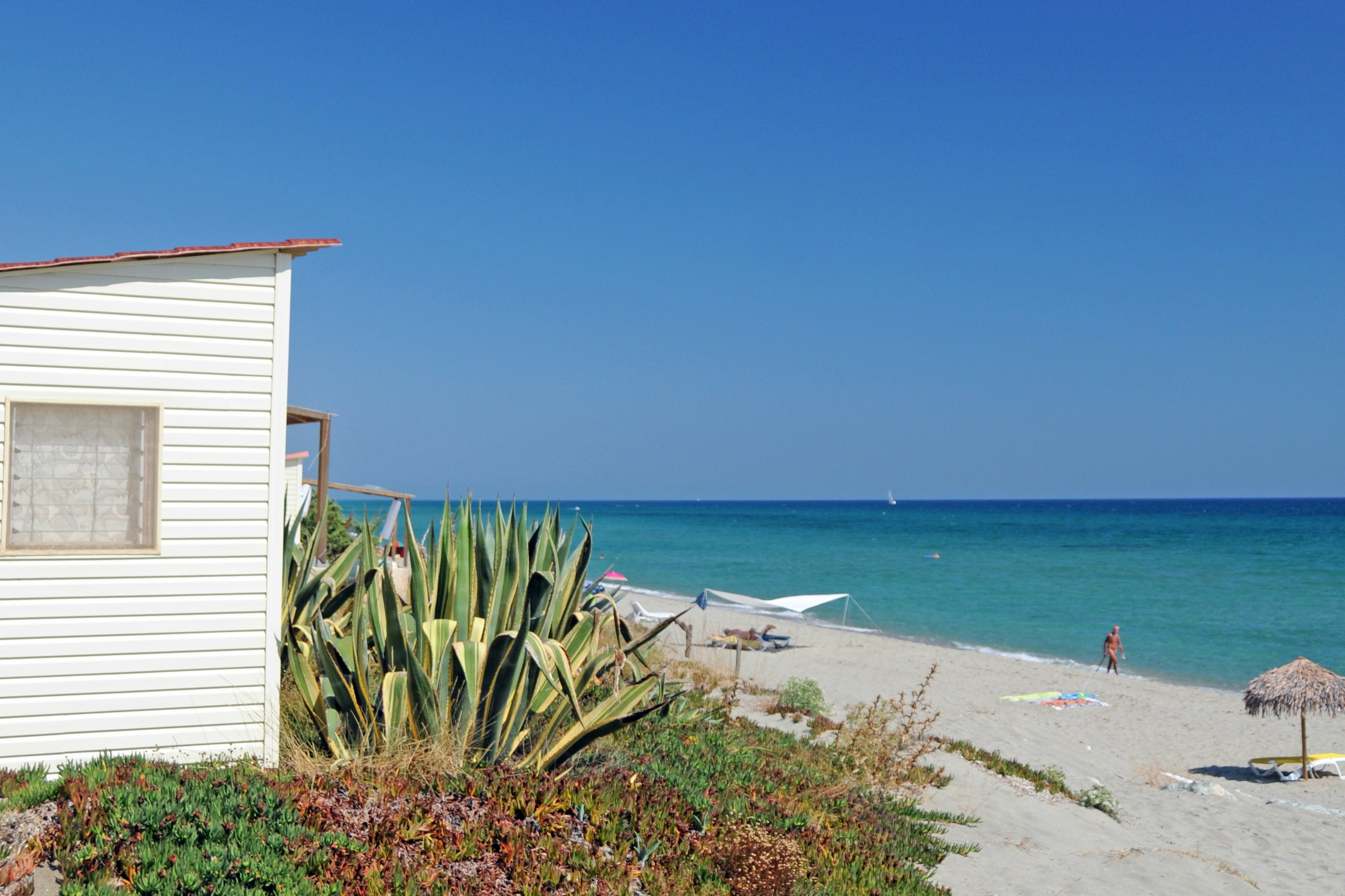 Domaine Riva Bella Naturiste - Blick auf den Badestrand