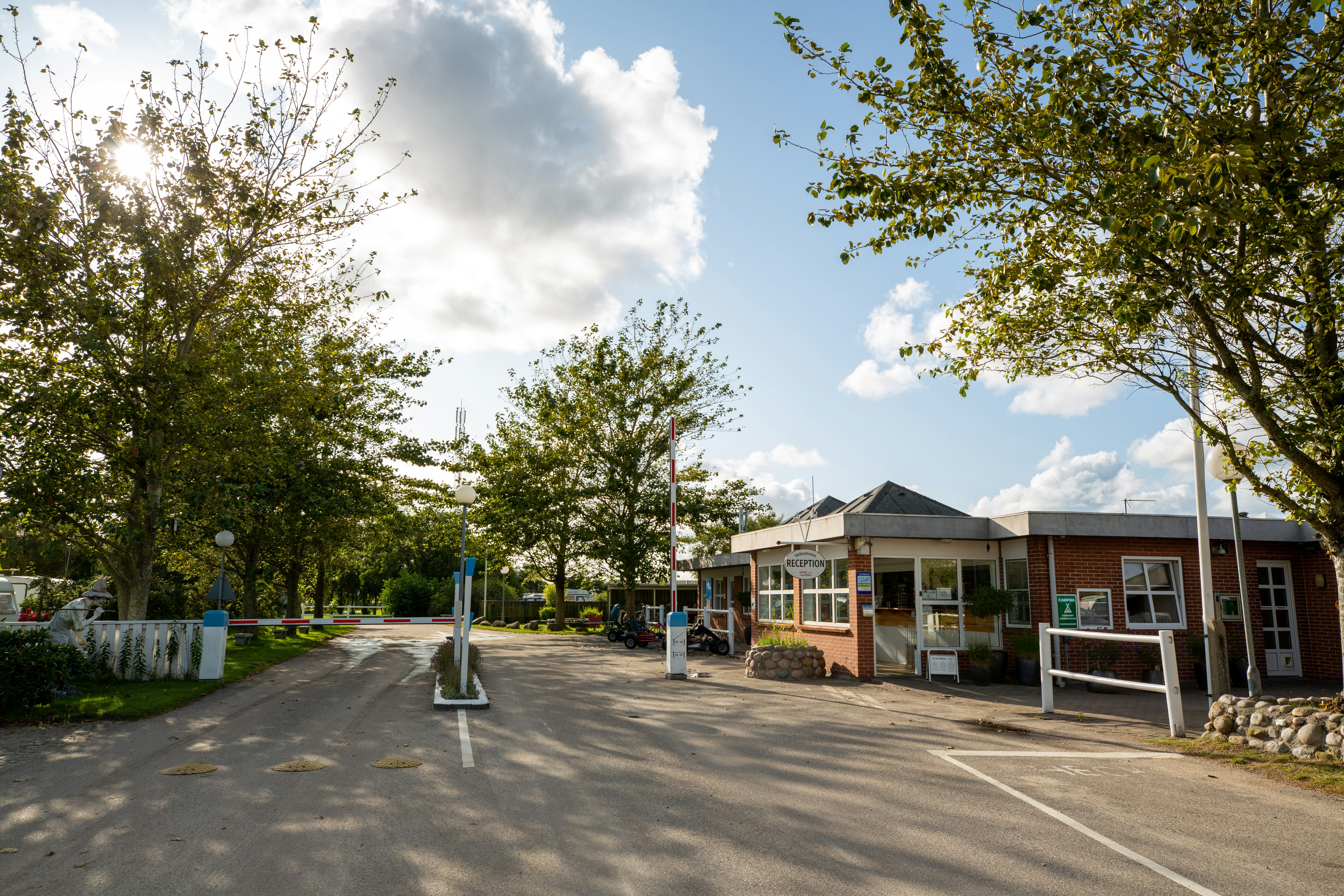 Rømø Familie Camping - Einfahrt