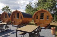 Rohloff Ferienpark Buschhof - Campingfässer mit Terrasse