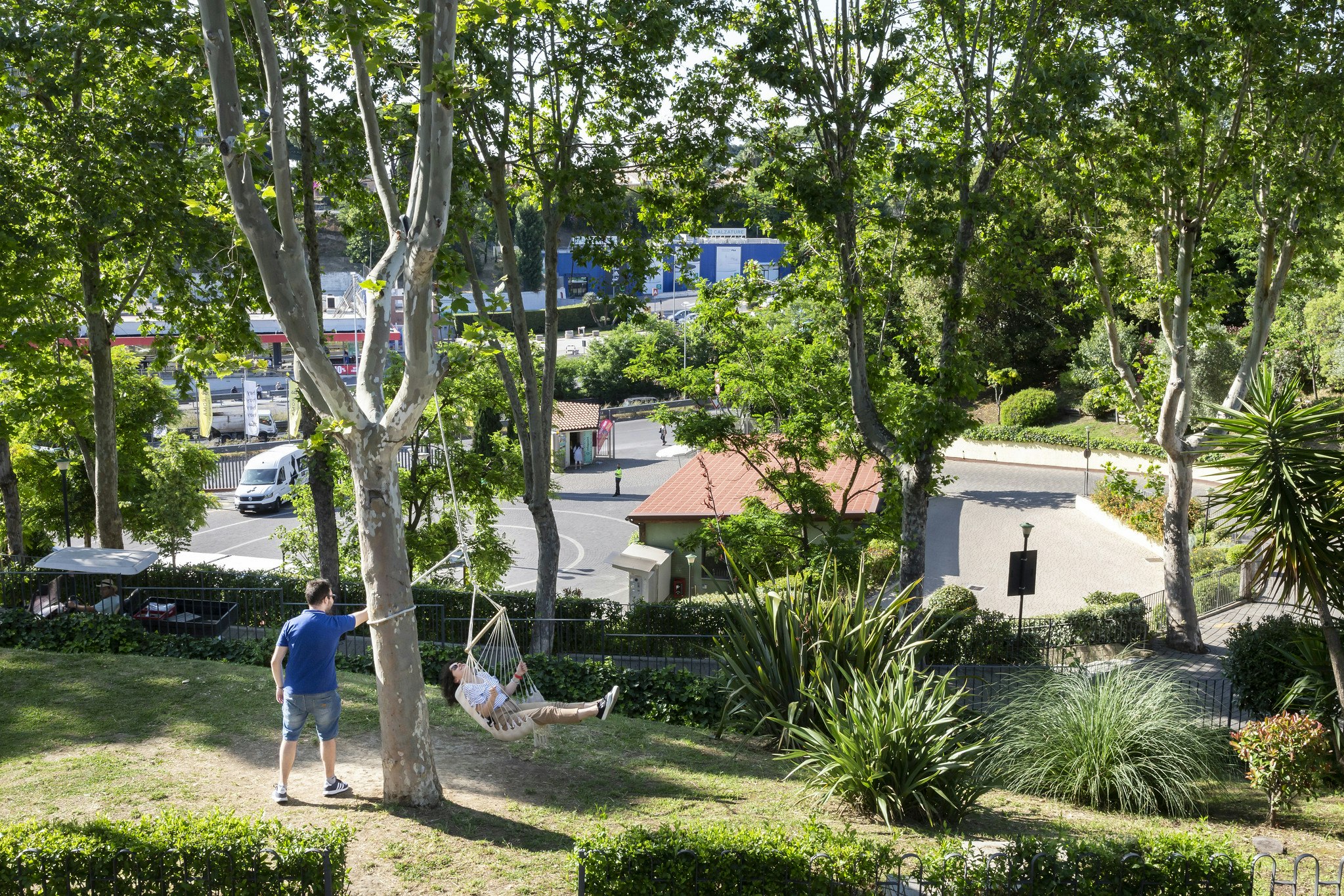 Roma Camping in Town  hu Roma Camping in Town - Camperin in Hängesitz 