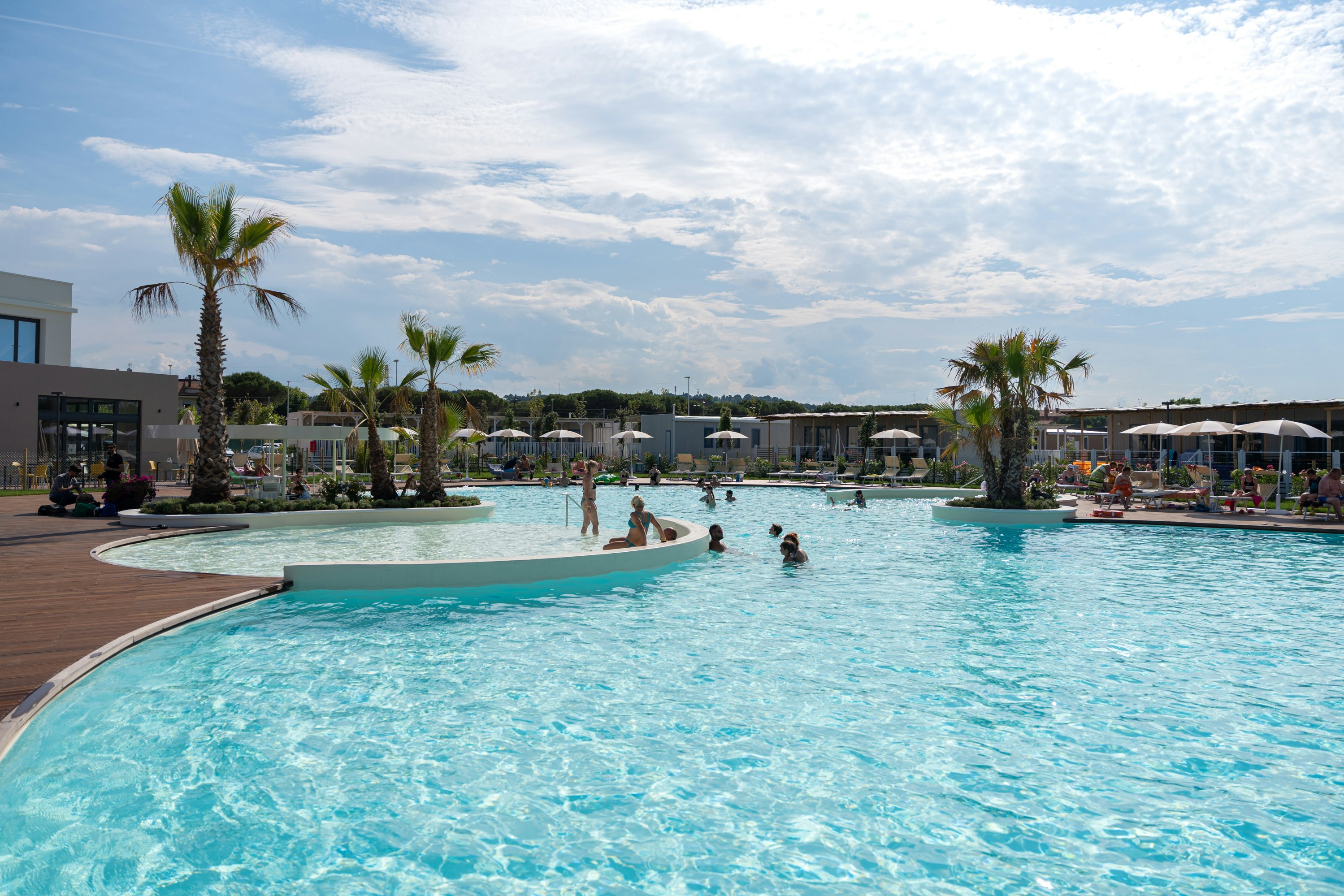 Romagna Family Village Rimini - Freibad auf dem Campingplatz
