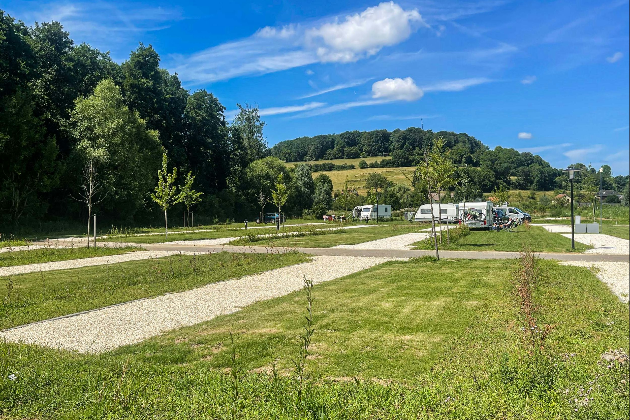 Résidence Valkenburg - Standplatzwiese auf dem Campingplatz