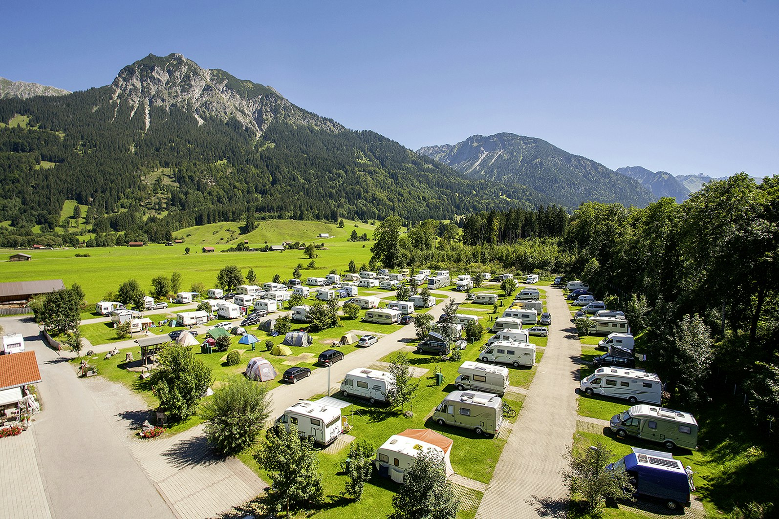 Rubi-Camp - Übersicht auf den Campingplatz