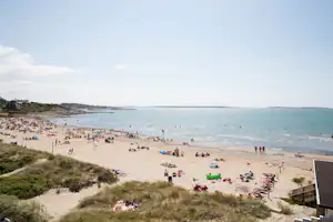 Åsa Camping & Havsbad - Strand vom Campingplatz an der Ostsee