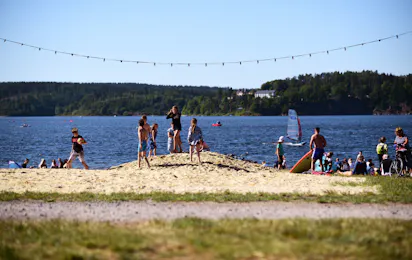 Saalburg Beach