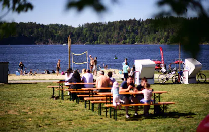 Saalburg Beach