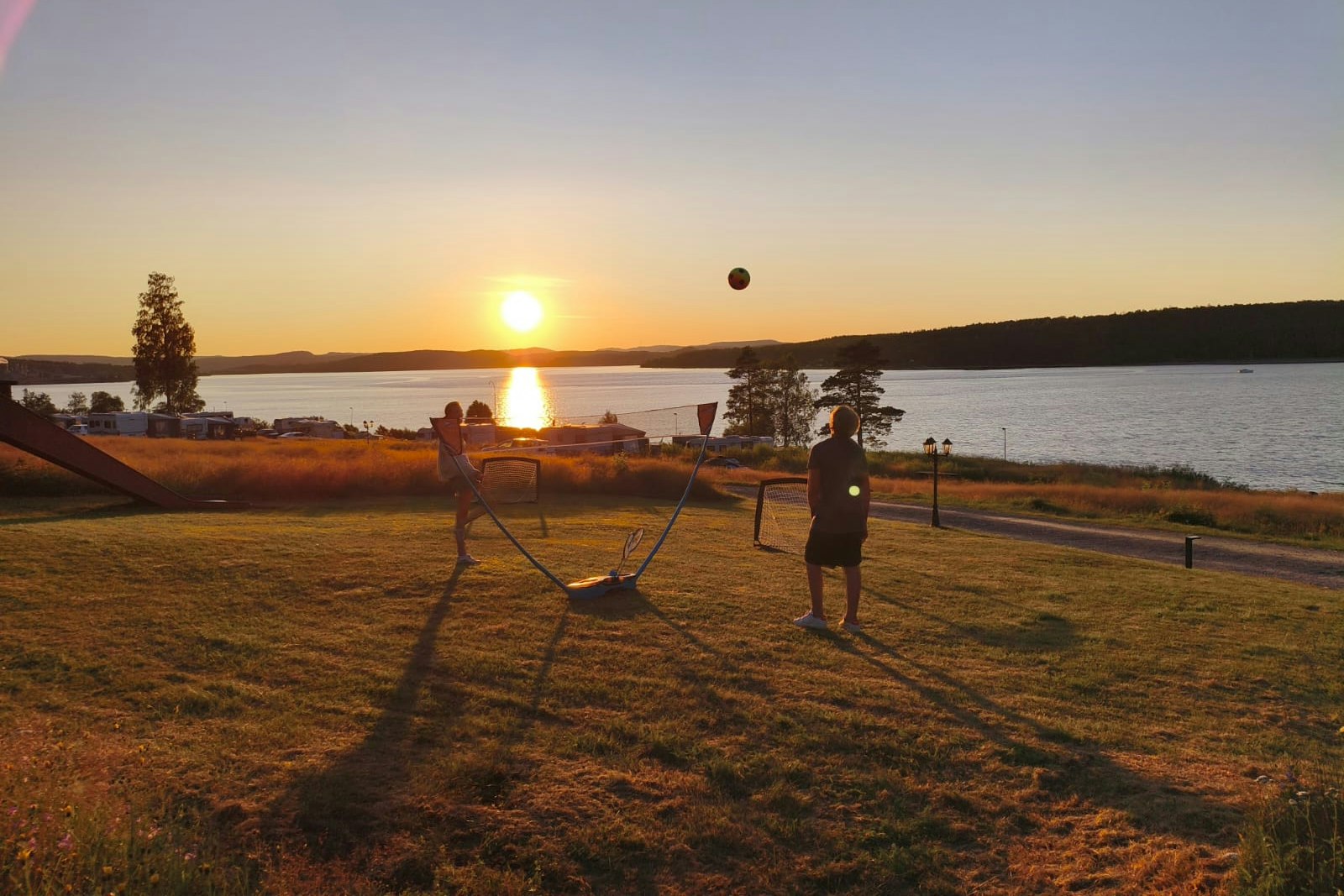 Sälstens Havscamping  - Kinderspielplatz auf dem Campingplatz