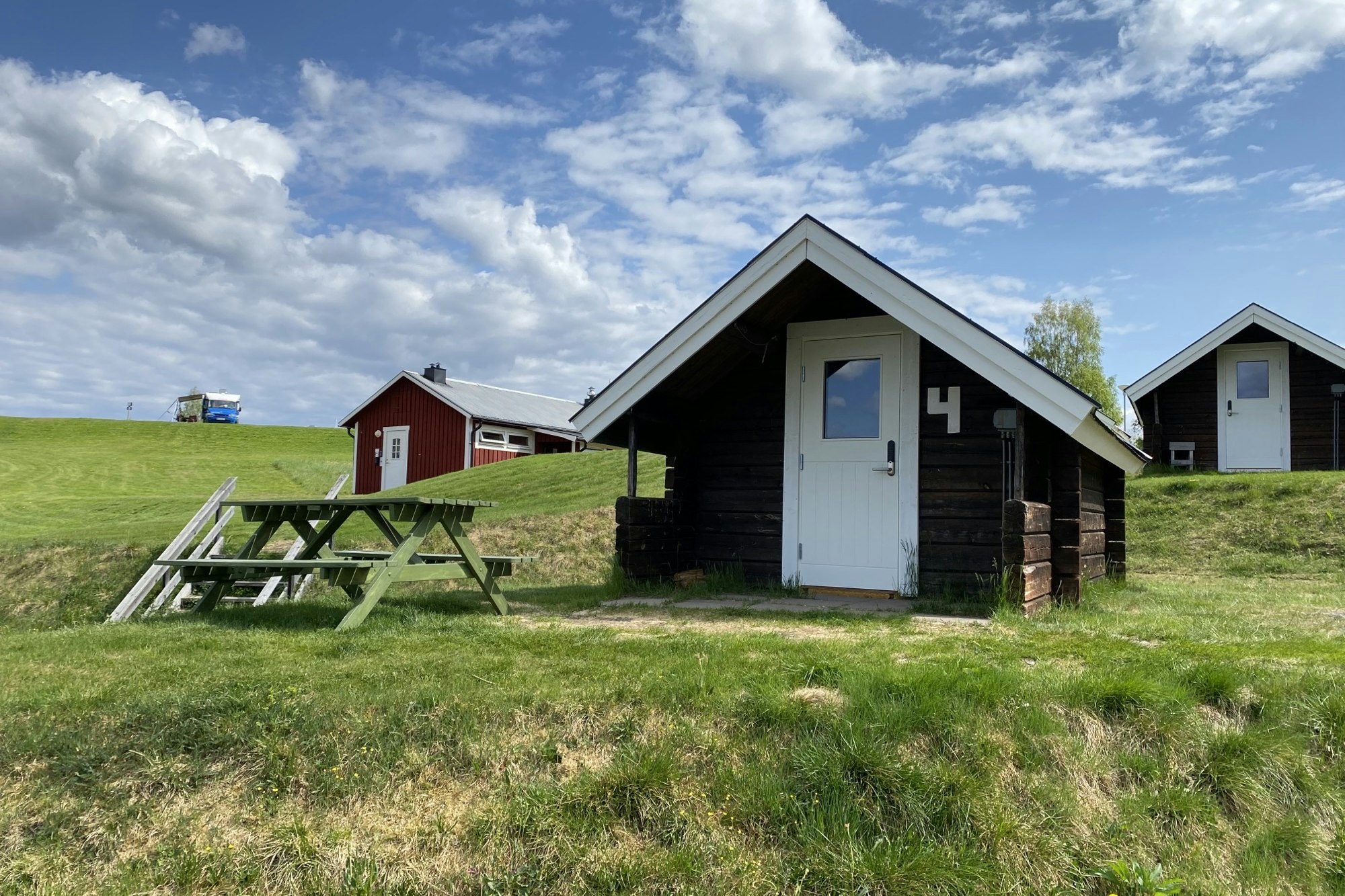 Särna Camping - Mietmobilheime auf dem Campingplatz