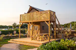 Sahara Stay - Zweistöckiges Glamping Zelt mit Balkon