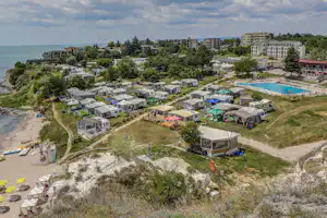 Saint George Resort - Luftaufnahme des Campingplatzes