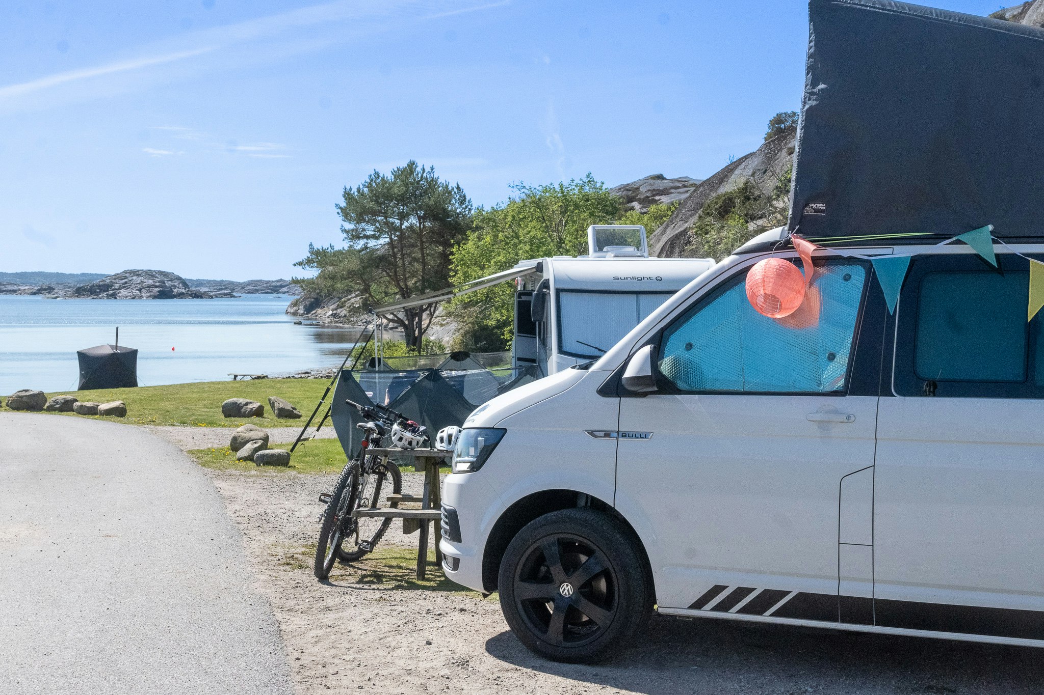 SweCamp Saltviks Camping  Saltviks Stugby & Camping - Standplätze auf dem Campingplatz