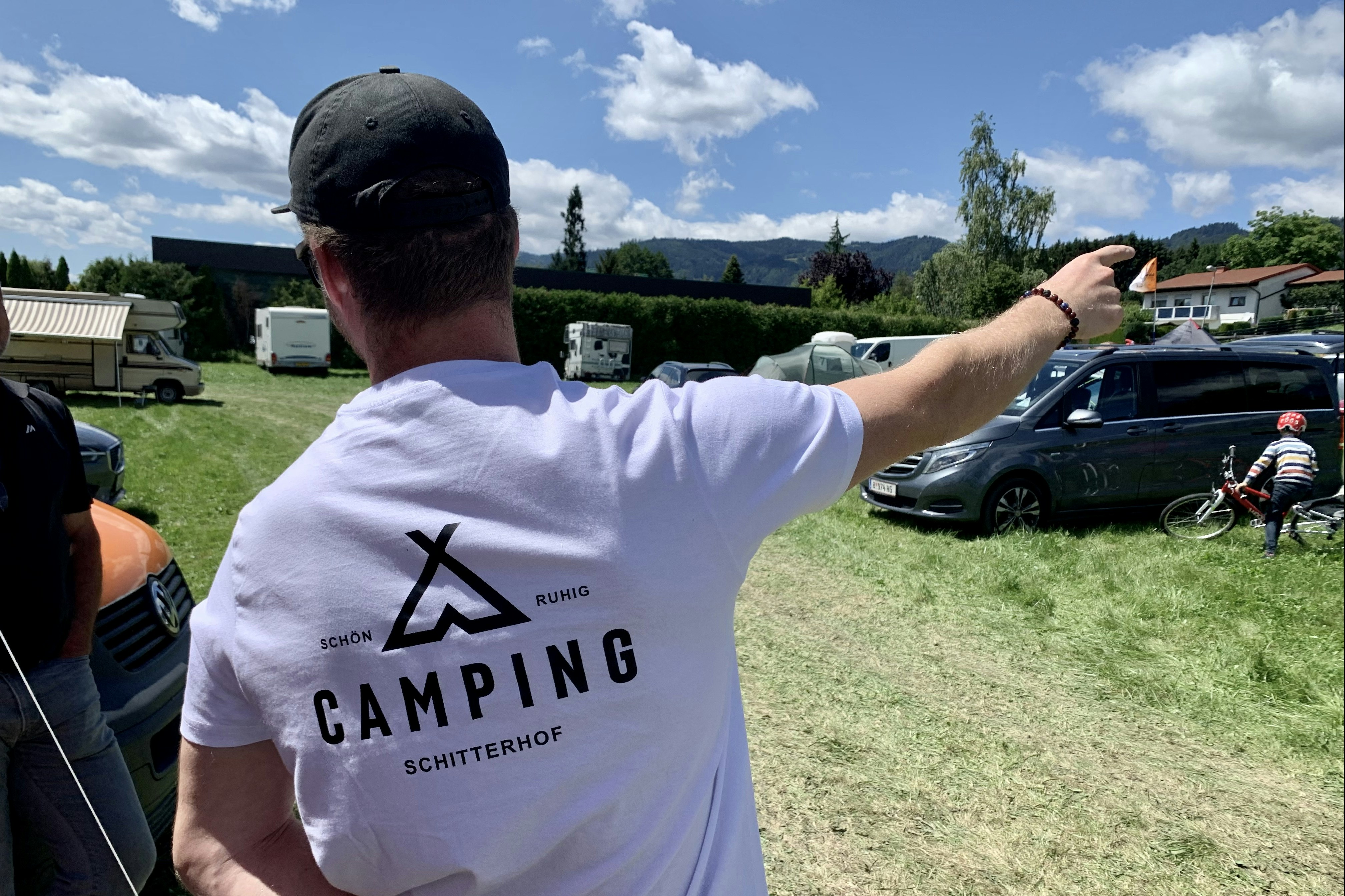 Schitterhof Camping - Mitarbeiter des Campingplatzes