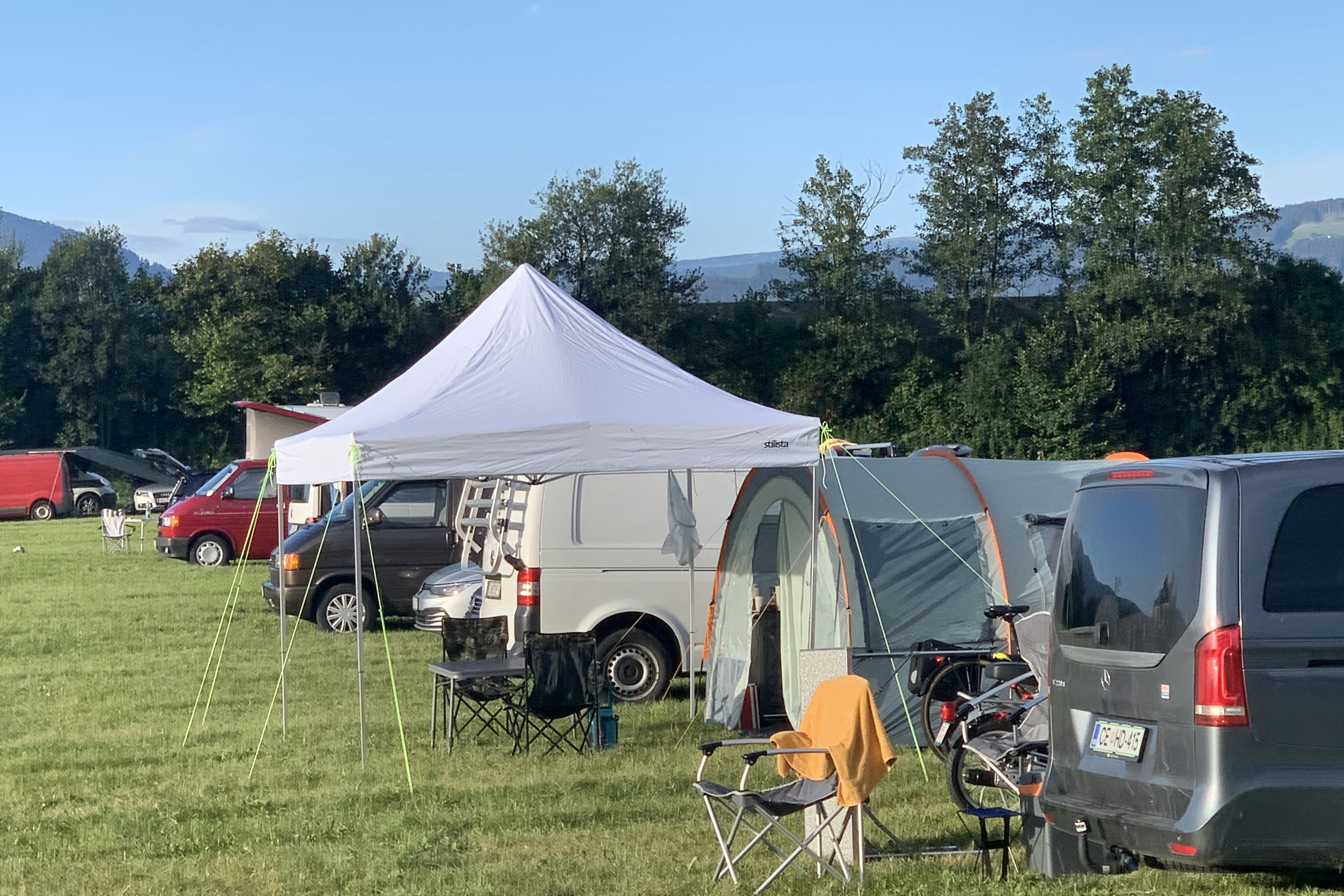 Schitterhof Camping - Standplätze im Grünen 