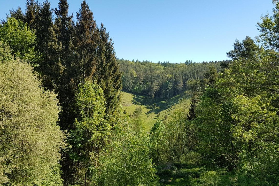 Schlosscamping Kleinziegenfeld - Umgebung des Campingplatzes