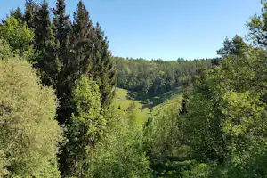 Schlosscamping Kleinziegenfeld - Umgebung des Campingplatzes