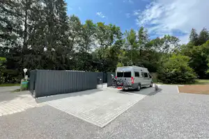 Waldcamping Birkendorf Schlüchttal-Camping - Entsorgungs- und Versorgungsstation auf dem Campingplatz