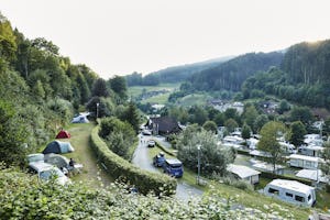 Schwarzwaldcamping Alisehof - Übersicht auf das gesamte Campingplatz Gelände