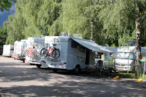 Schwimmbad-Camping - Wohnmobilstellplätze auf dem Campingplatz