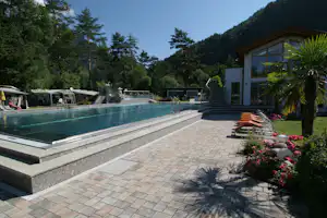Schwimmbadcamping Mössler - Pool vom Campingplatz